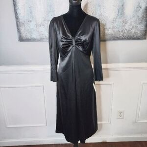 Doncaster Collection Black Silk  Dress